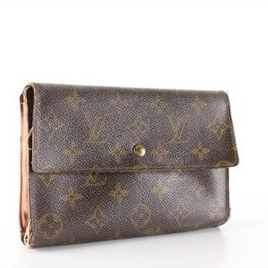 Louis Vuitton Pochette-Passeport Organizer in Monogram Canvas and Leather